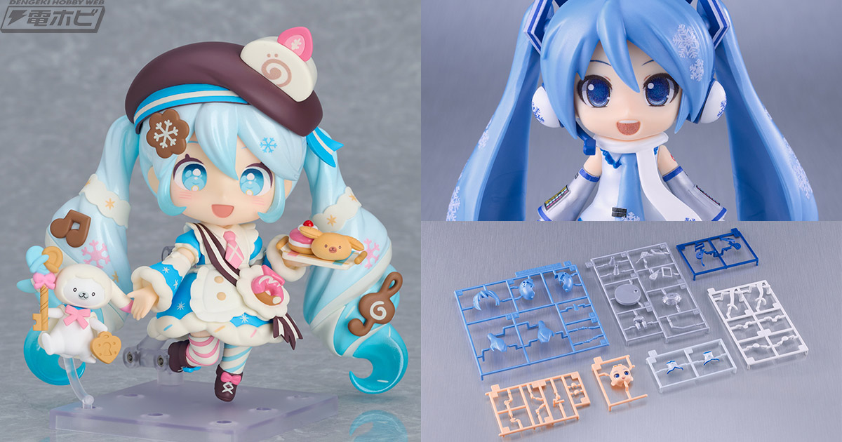 cold_air氏が「しあわせパティスリー」をテーマに描いた雪ミクの