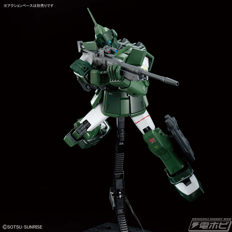 特徴的な頭部はバイザー開閉ギミックを搭載！限定ガンプラ「MG ジム