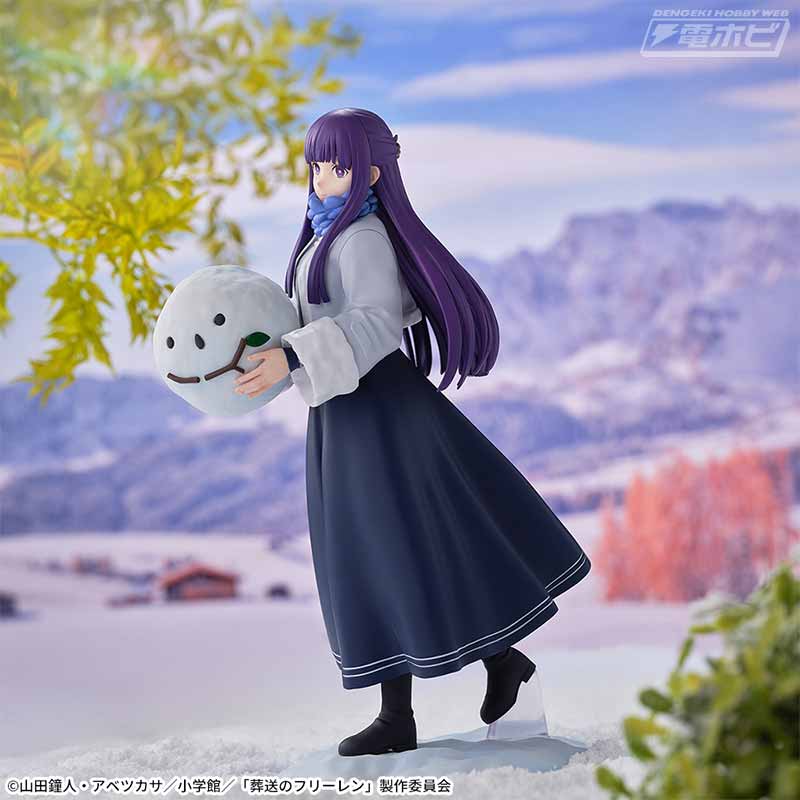 TVアニメ『葬送のフリーレン』より雪遊びに興じる「フリーレン