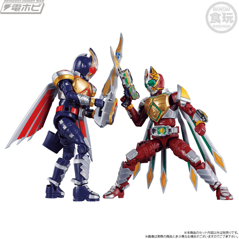 仮面ライダー剣』ギャレンとレンゲルのキングフォームが食玩「SO-DO