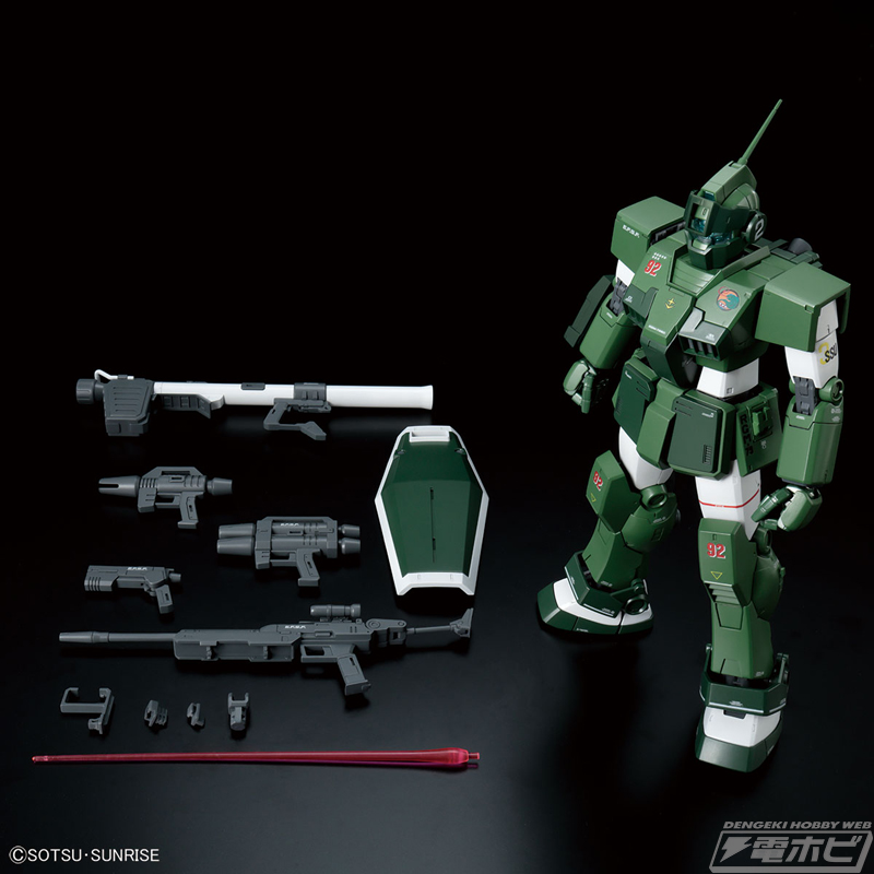 特徴的な頭部はバイザー開閉ギミックを搭載！限定ガンプラ「MG ジム