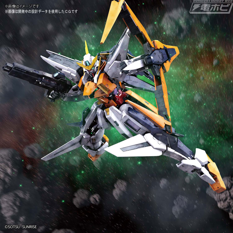 MA形態への変形をフレーム構造により再現！『ガンダム00』のガンプラ