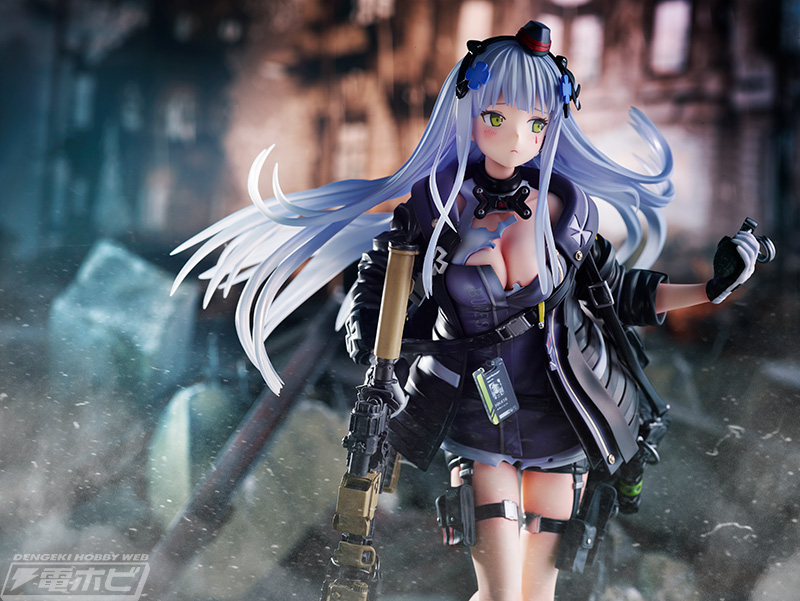 破れた衣装からのぞく豊満ボディにドキドキ！『ドールズフロントライン