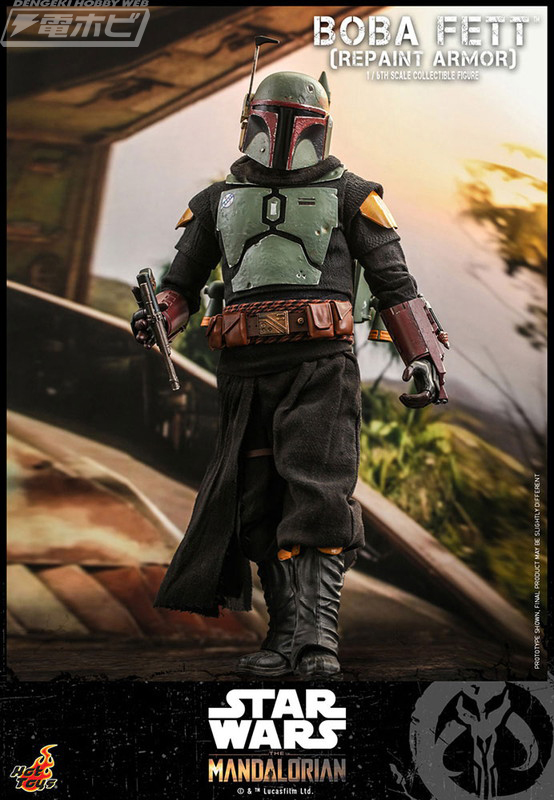 マンダロリアン』アーマーをリペイントしたボバ・フェットがホット
