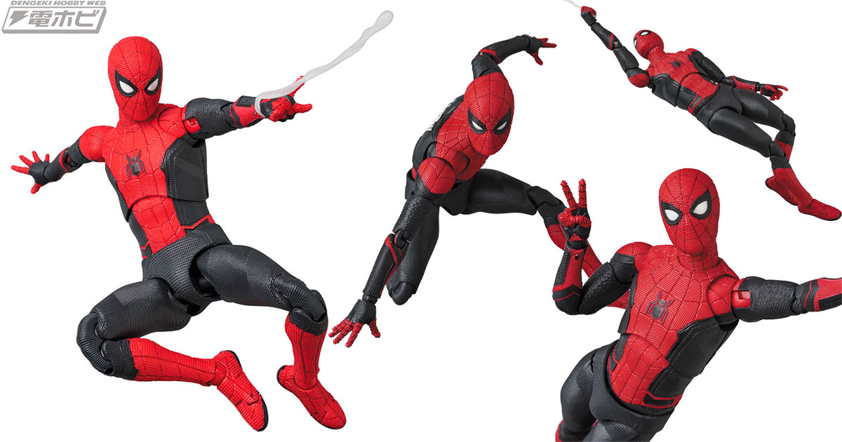 新品 MAFEX スパイダーマン アップグレード アベンジャーズ