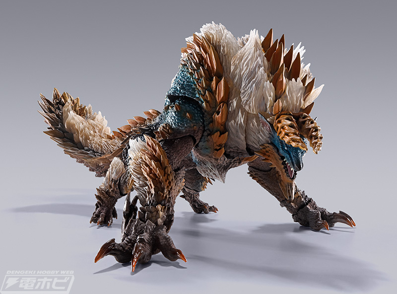 モンスターハンター』雷狼竜ジンオウガがアクションフィギュア「S.H.