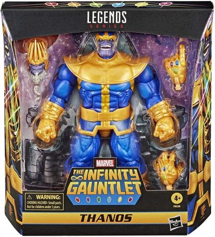 インフィニティ・ガントレットを意のままに操るサノスが「マーベル