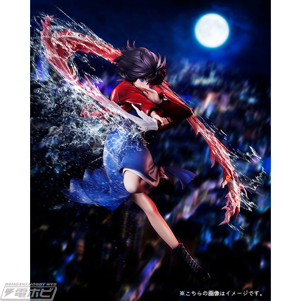 眼光鋭く斬りかかる姿を再現！『劇場版「空の境界」俯瞰風景3D』両儀式