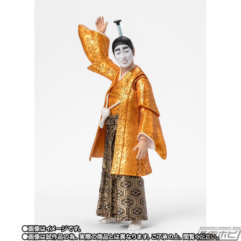 志村けんさんを代表するキャラクター・バカ殿様がアクションフィギュア