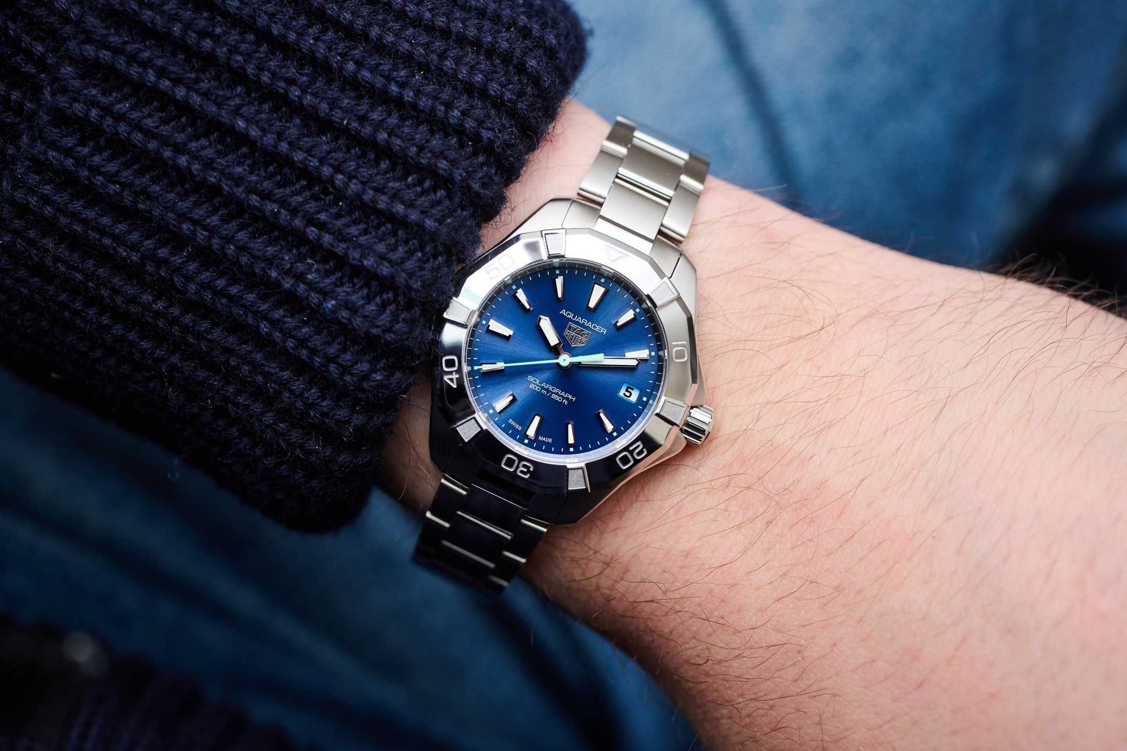 The Tag Heuer Aquaracer Professional 200 Solargraph – Now in 34mm