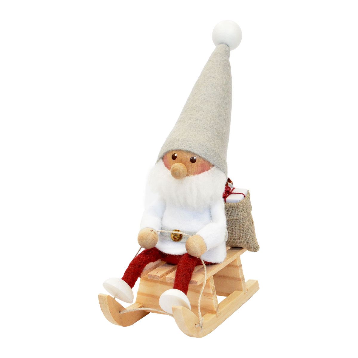 NORDIKA nisse ノルディカ ニッセ クリスマス 木製人形（そりに乗る