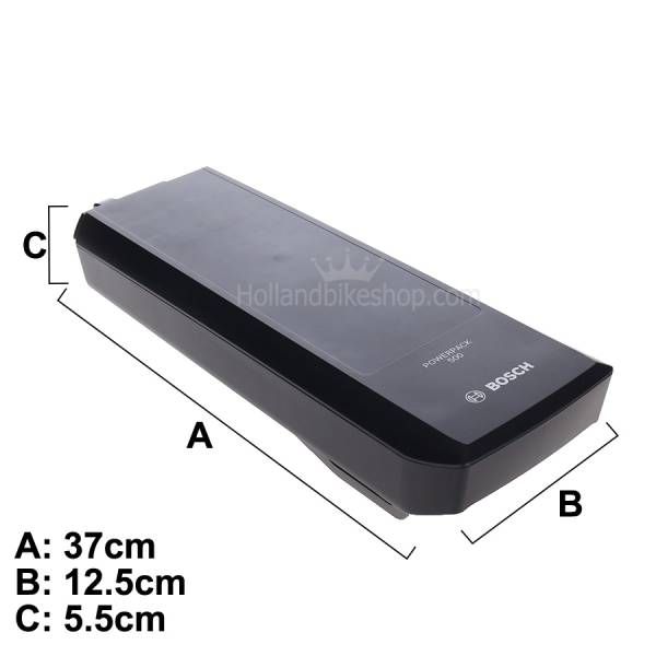 Bosch Powerpack 500 Performance 荷物キャリア バッテリー ブラックを