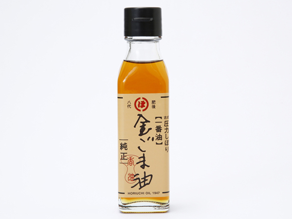 金ごま油 105g【堀内製油】 ｜三ツ星醤油、径山寺味噌（きんざんじみそ