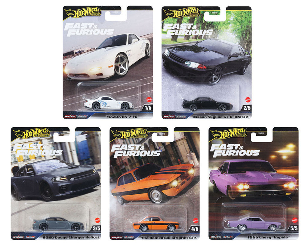 Hot Wheels 1:64 Fast & Furious Fast & Furious Premium 2025 K