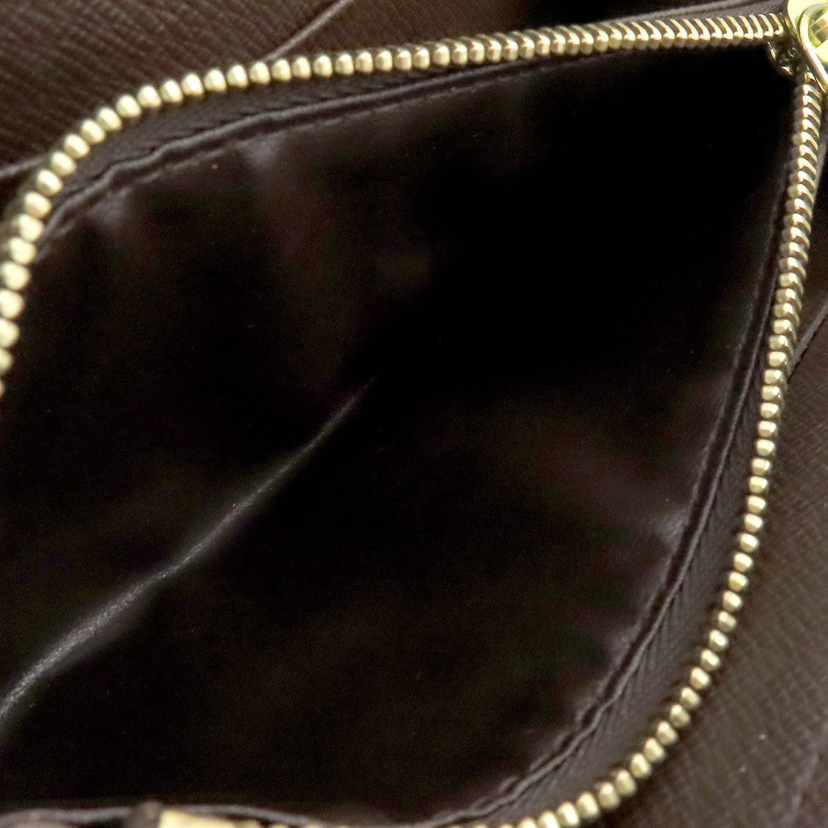 ルイヴィトン LOUIS VUITTON ポルトモネジップ N61728 ダミエエベヌ