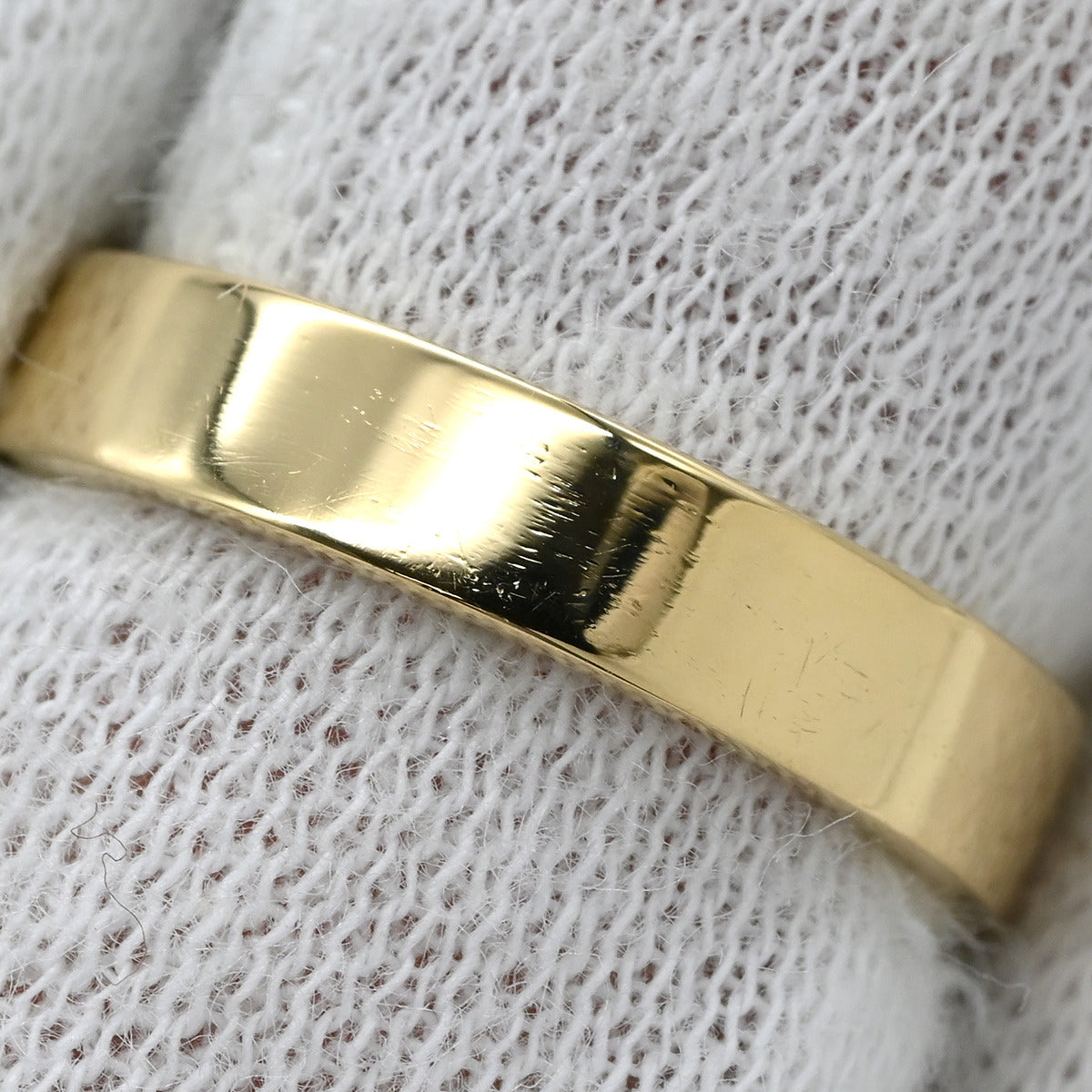 ティファニー Tiffany & Co フラットバンド イエローゴールド リング
