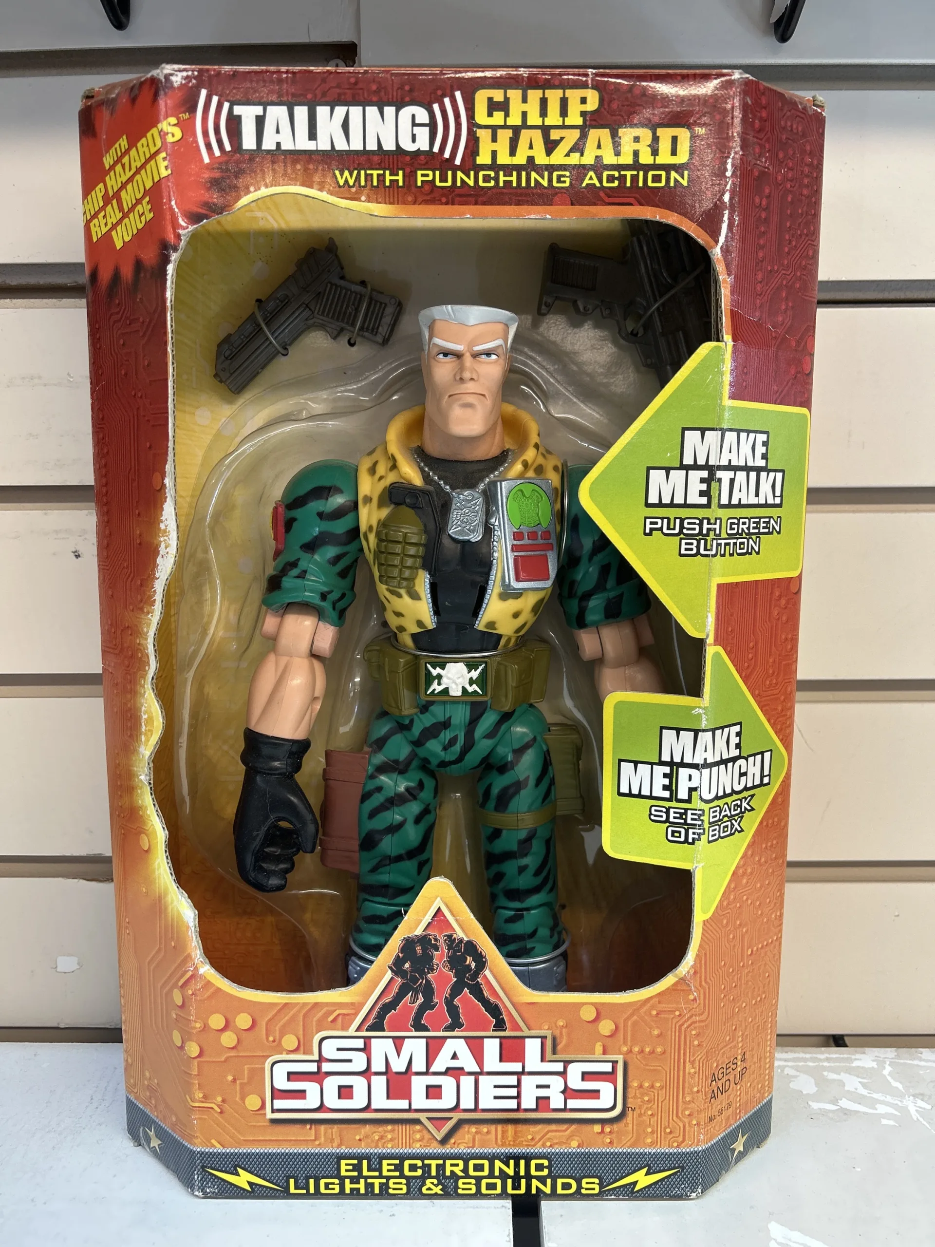 Small Soldiers 12 Inch Talking Chip Hazard -