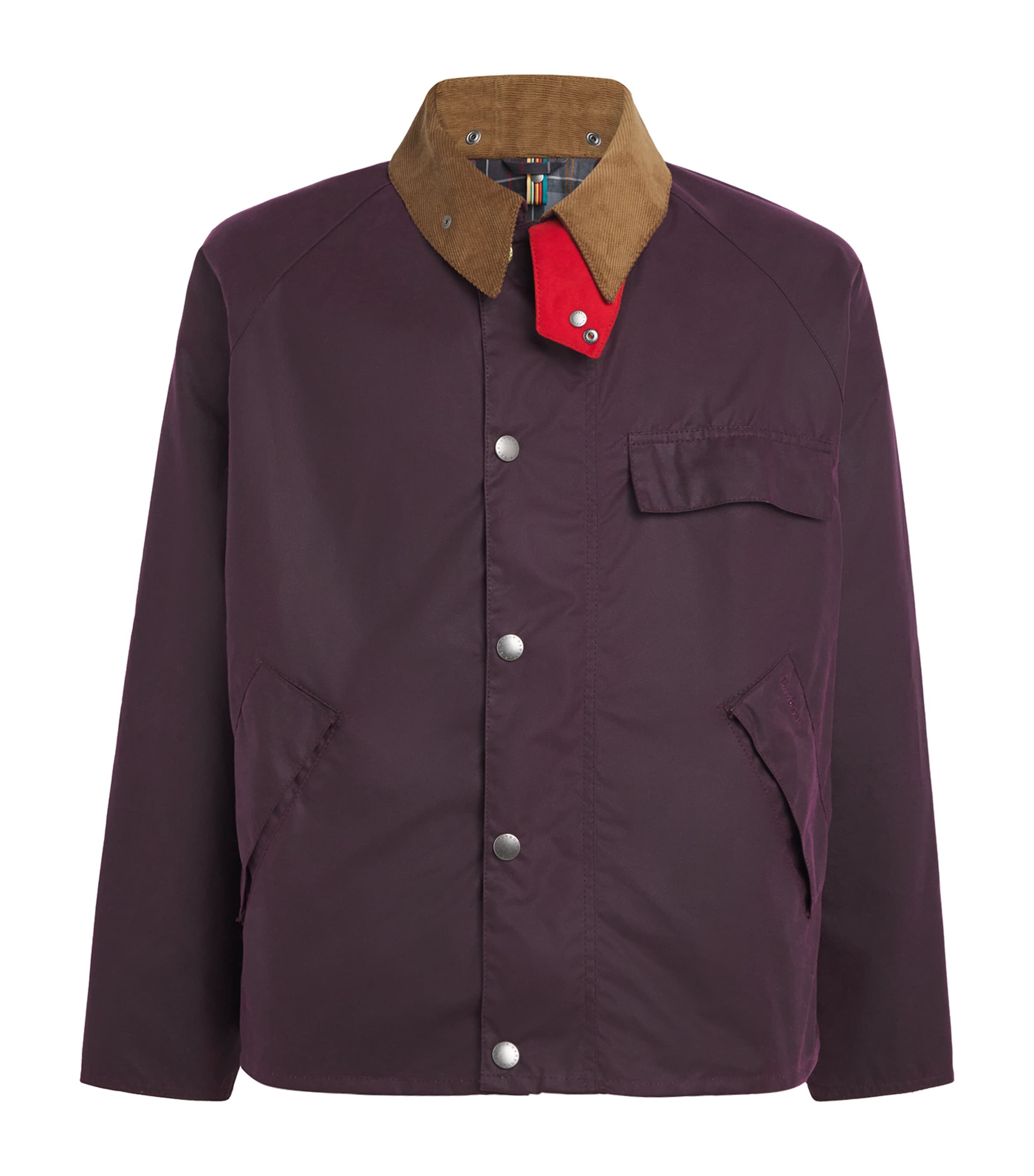 Barbour Purple x Paul Smith Transport Waxed Jacket | Harrods US