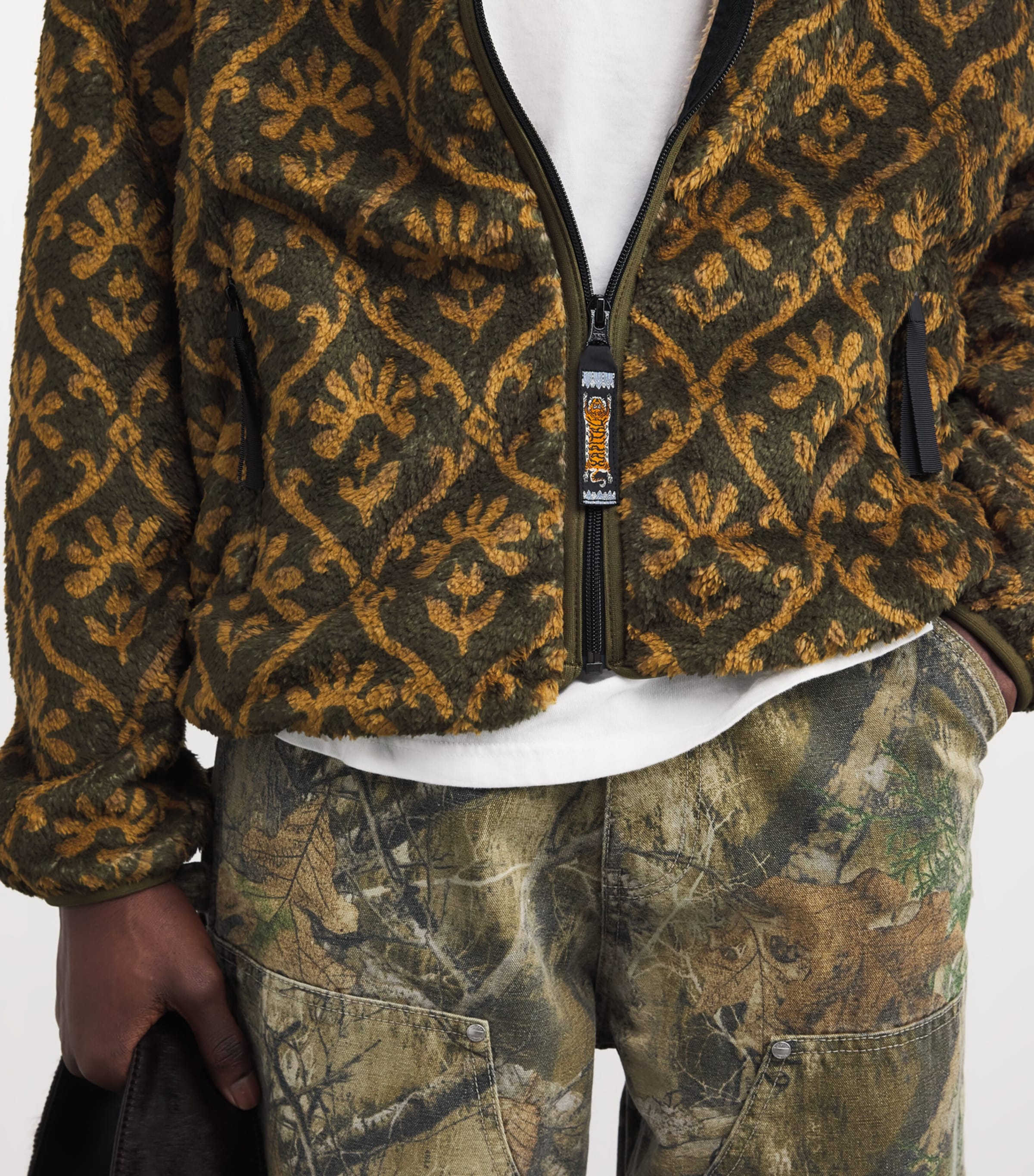 Kapital Green Fleece Yosemite Jacket | Harrods US