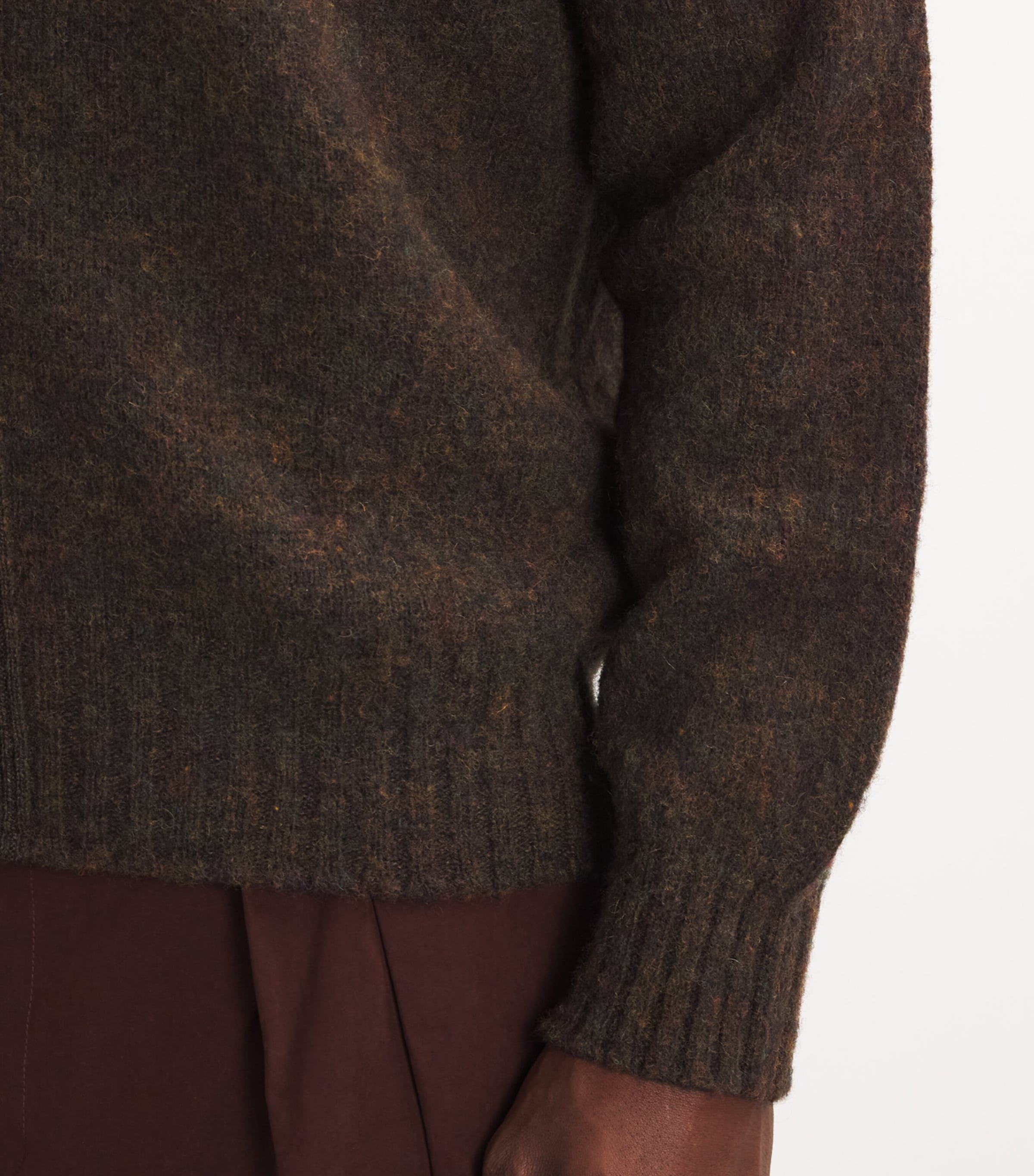 Sunspel Multi Brushed Wool Shetland Cardigan | Harrods US