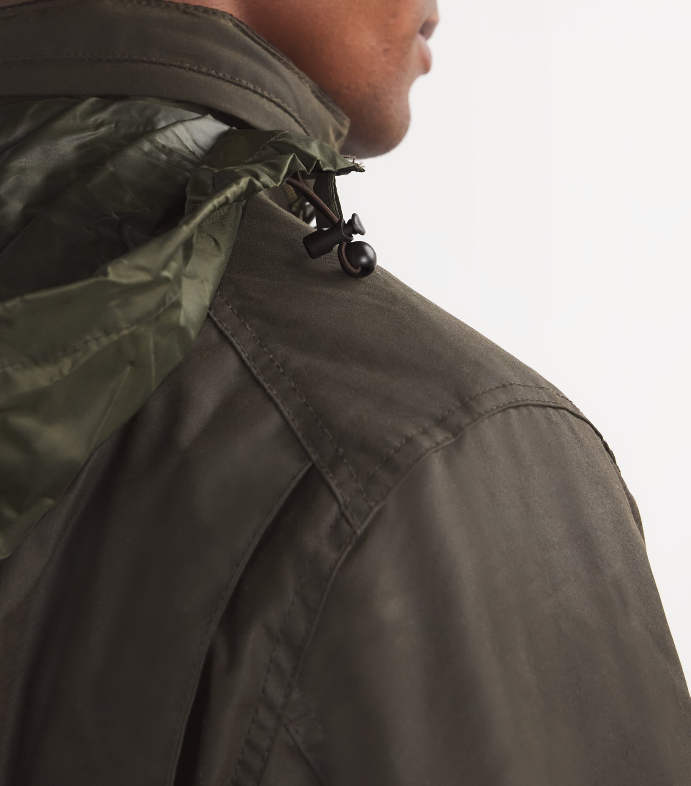 Barbour Green Waxed Sapper Jacket | Harrods US