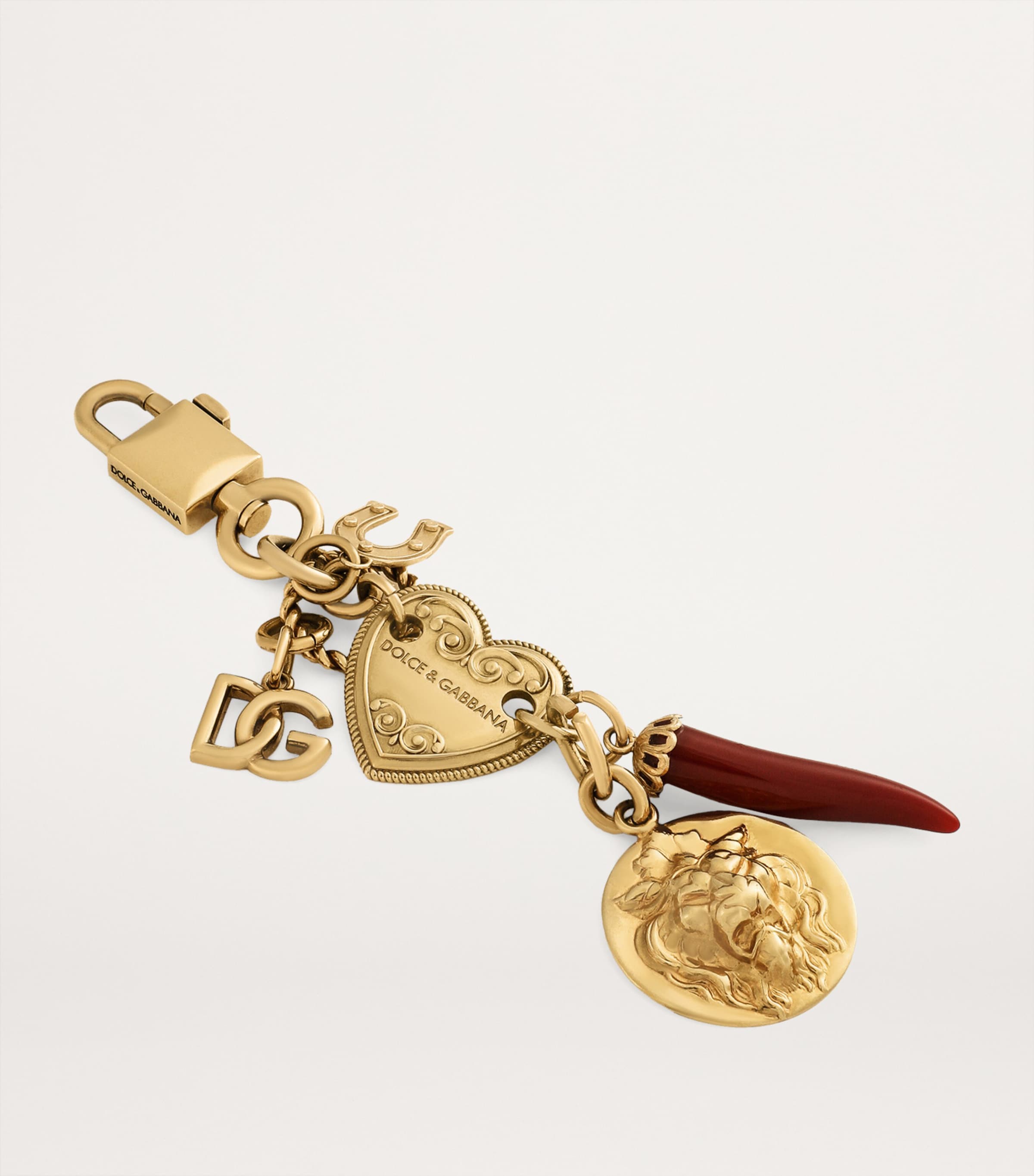 Dolce&Gabbana Multi Devotion Keyring | Harrods US