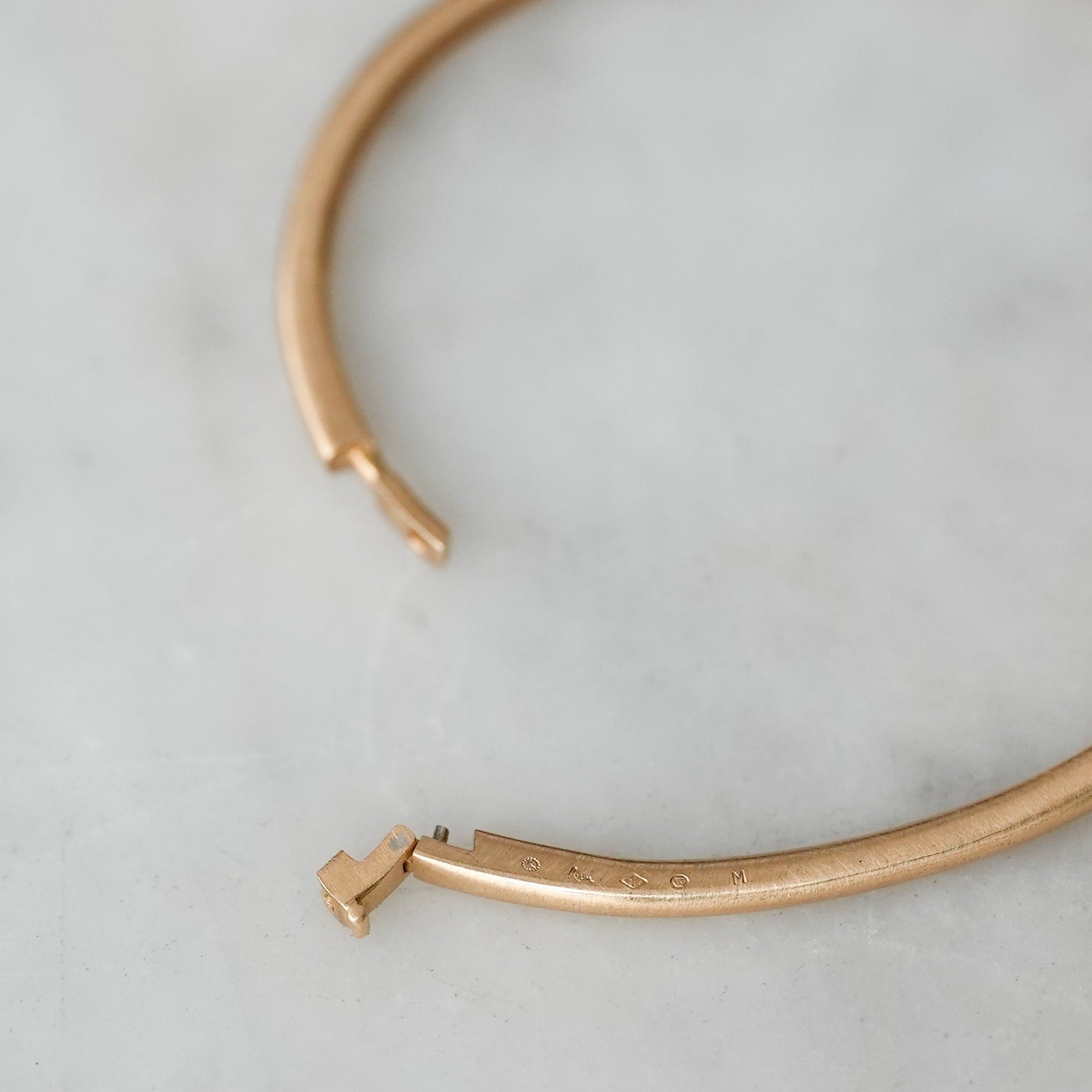 hum ハム HUMETE 'CLASSIC' BANGLE [et-BR111s] バングル ゴールド