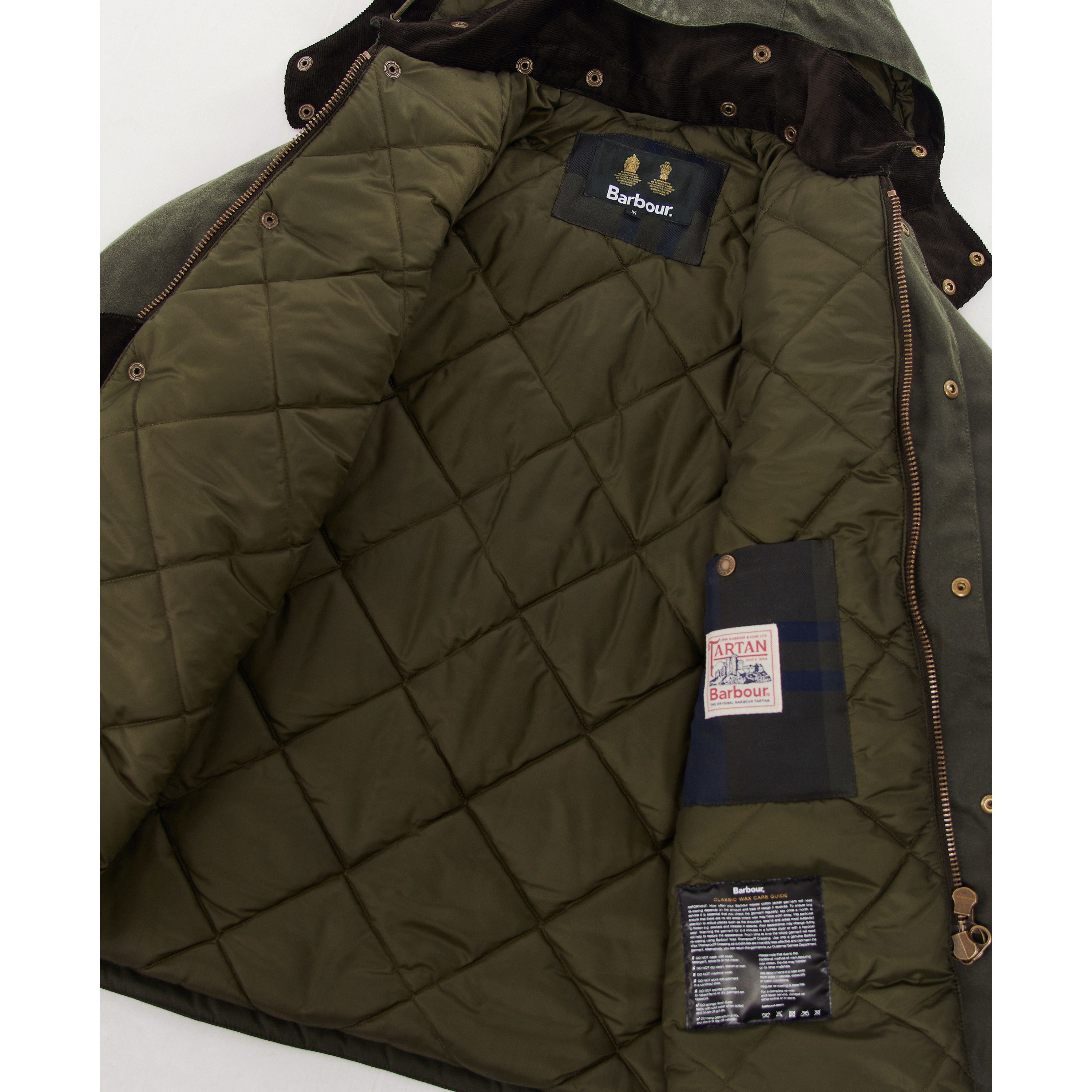 Barbour Winter Bedale Wax Jacket - Sage/Olive Night | Waxed