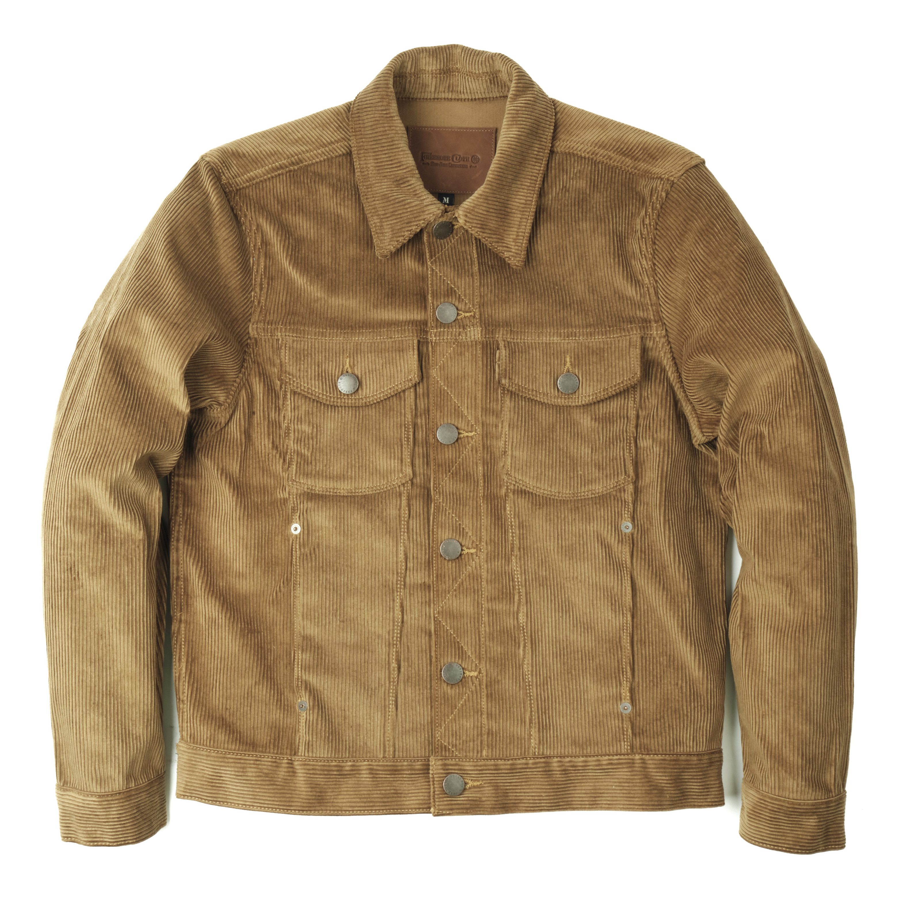 Freenote Cloth CD-1 Corduroy Jacket - Gold | Trucker Jackets