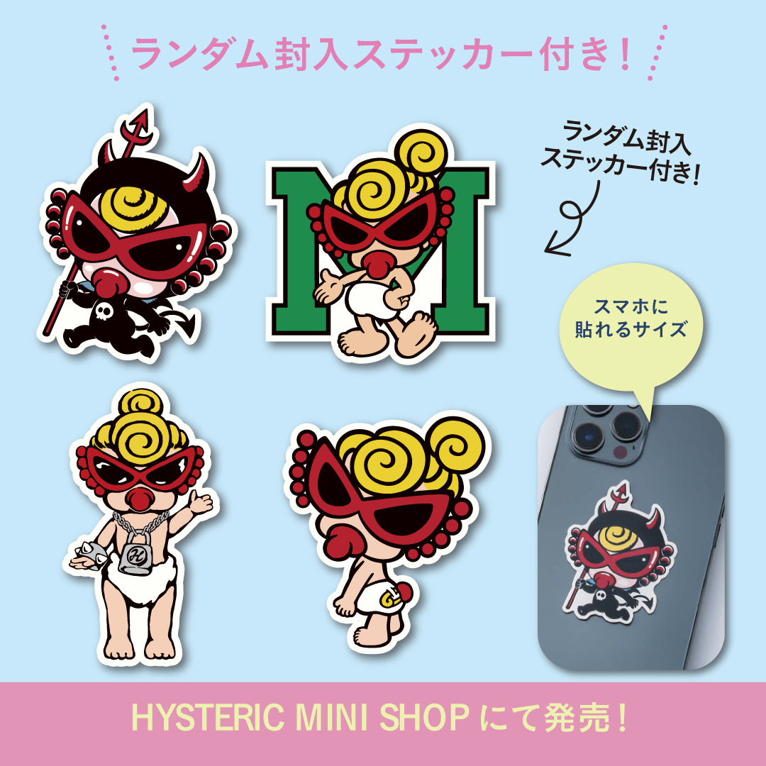 HYSTERIC MINI限定版 スクエアバッグ大 HYSTERIC MINI SQUARE BAG