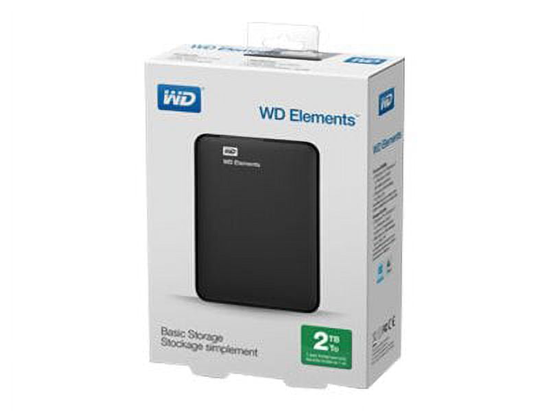Western Digital 2TB External Hard Drive, Portable HDD, USB 3.0
