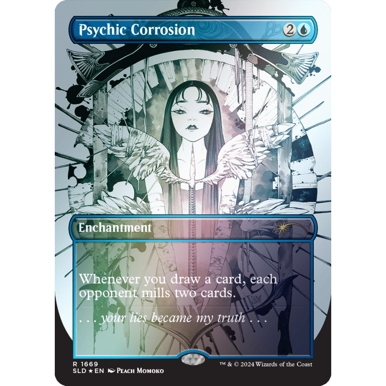 Magic the Gathering Secret Lair Featuring: Peach Momoko Foil
