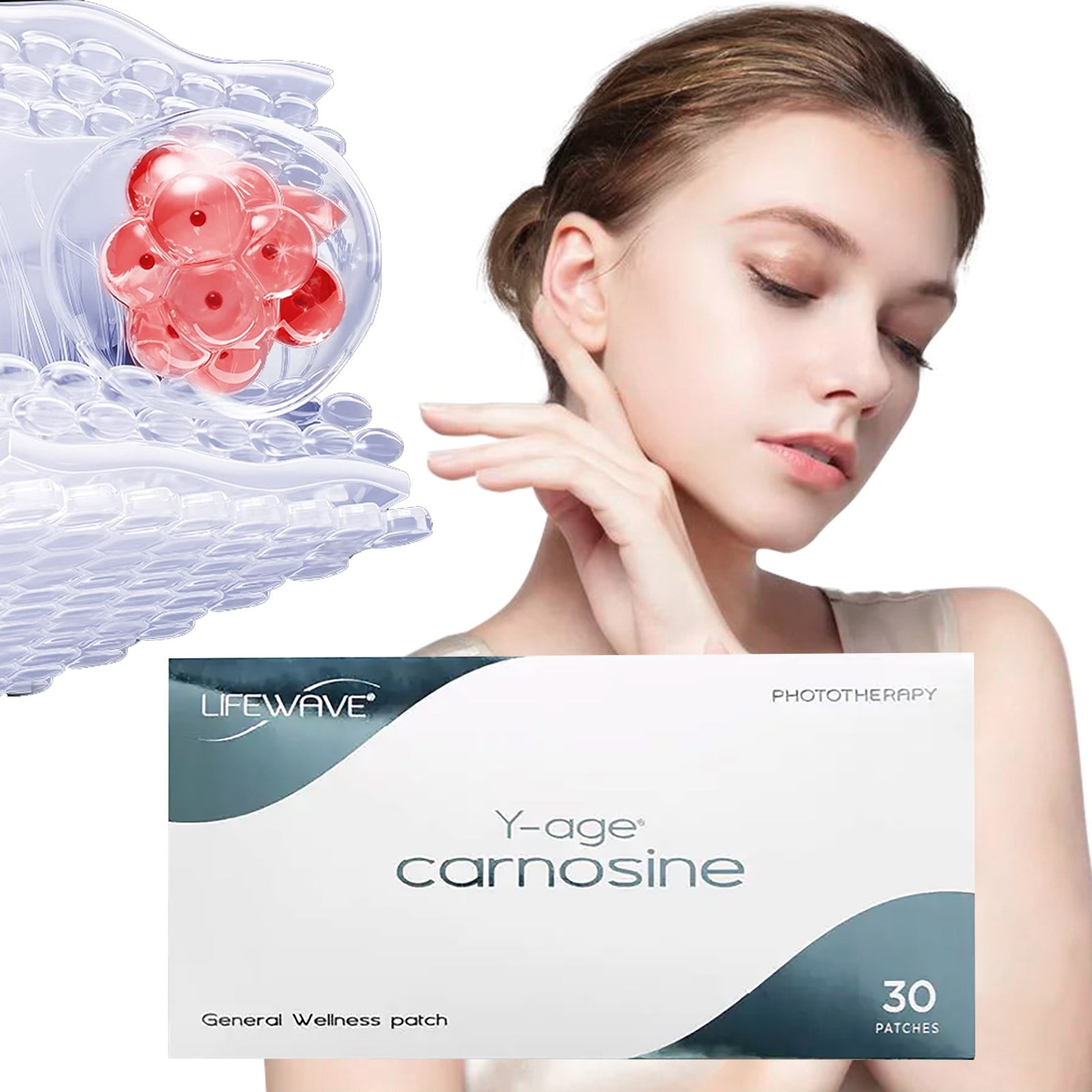 Lifewave Y-age Carnosine - Patch - Non-Invasive Wellness Support