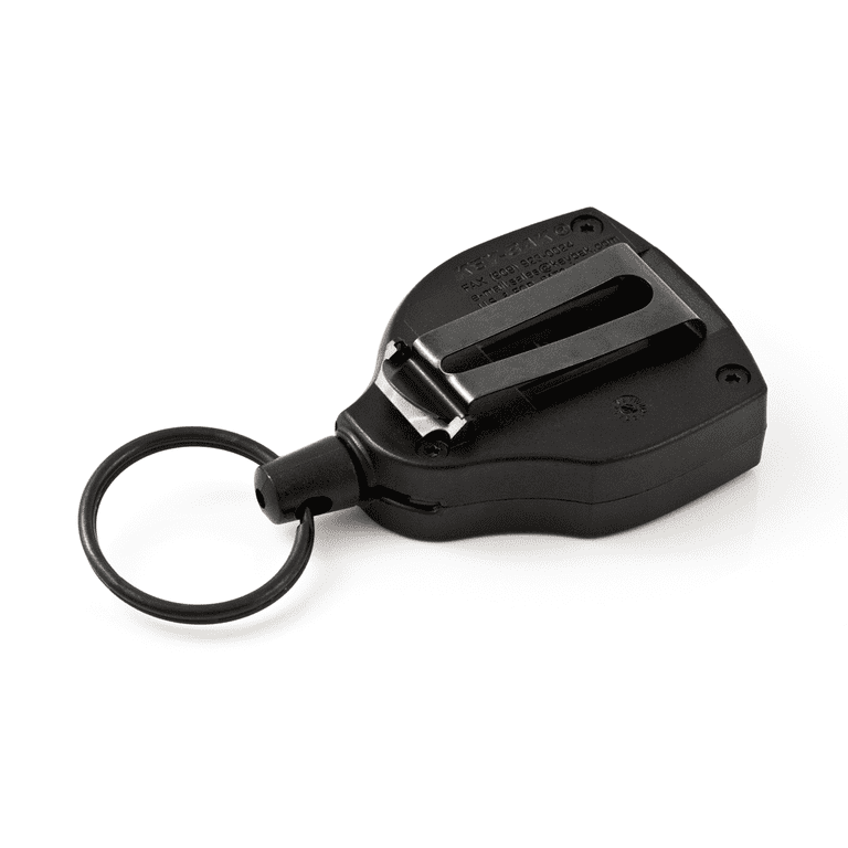 KEY-BAK SUPER48 HD 8 oz. Locking Retractable Keychain, 48