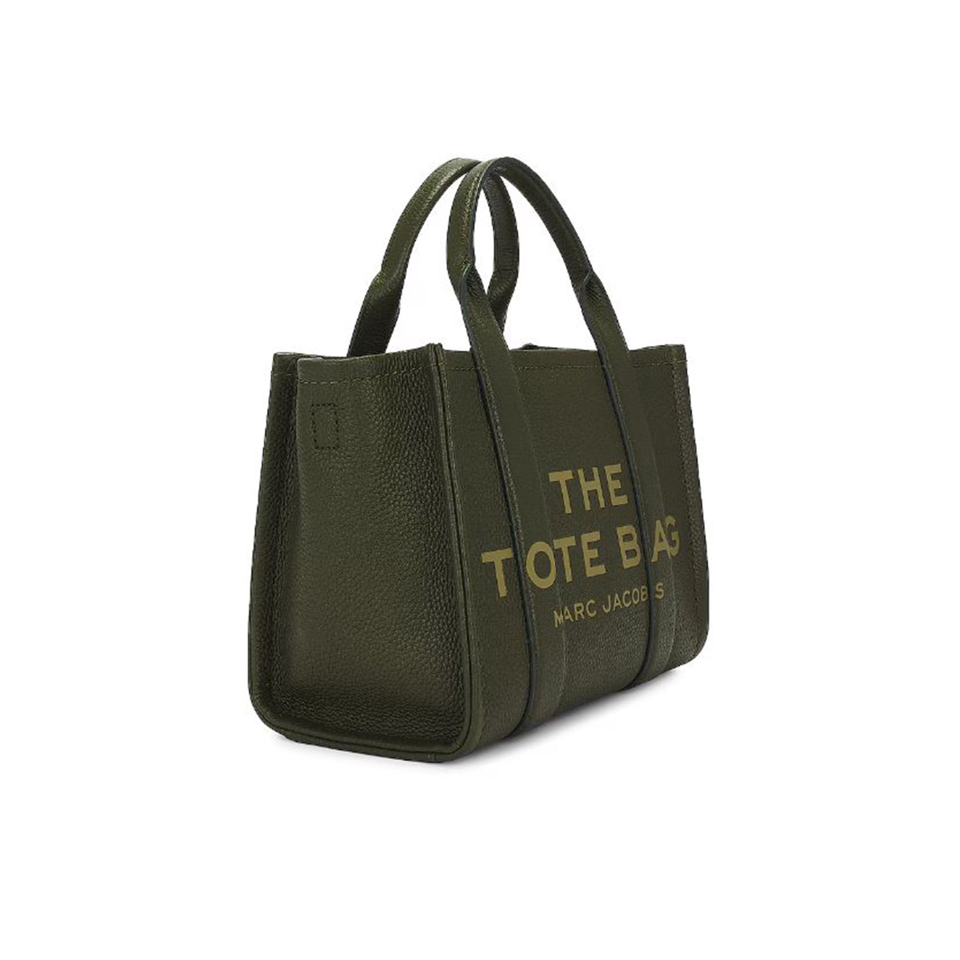 Marc Jacobs Womens The Leather Small Tote Bag, Forest H009L01SP21