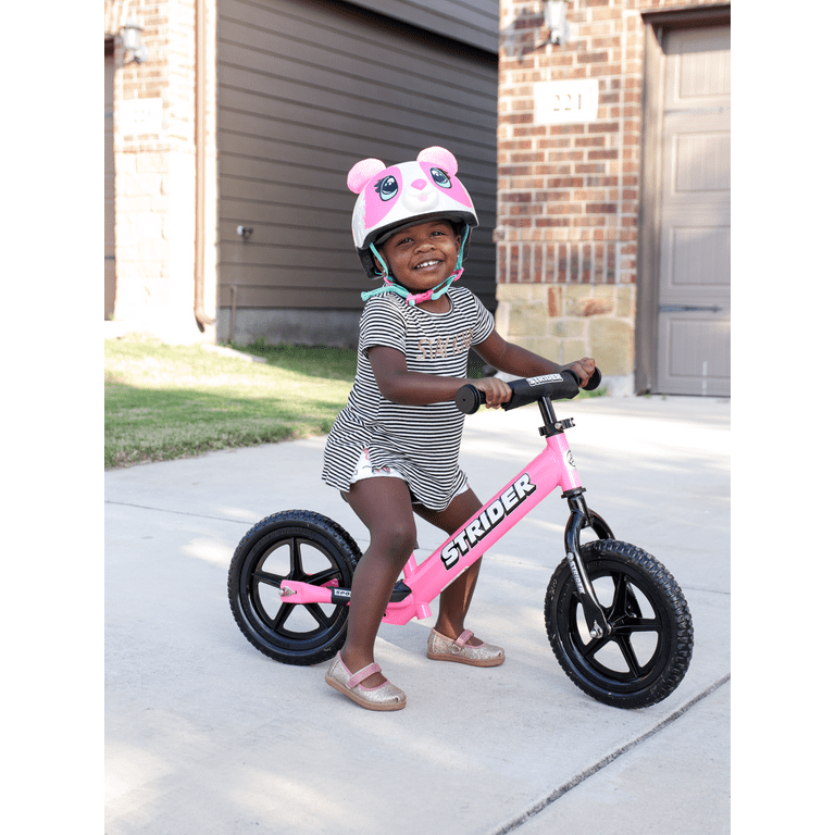 Strider 12” Sport Bike, Pink - No Pedal Balance Bicycle for Kids 1