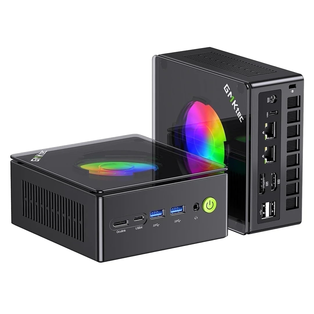 GMKtec Gaming Mini PC, 32GB RAM 1TB SSD, AMD Ryzen 7-7840HS(MAX5