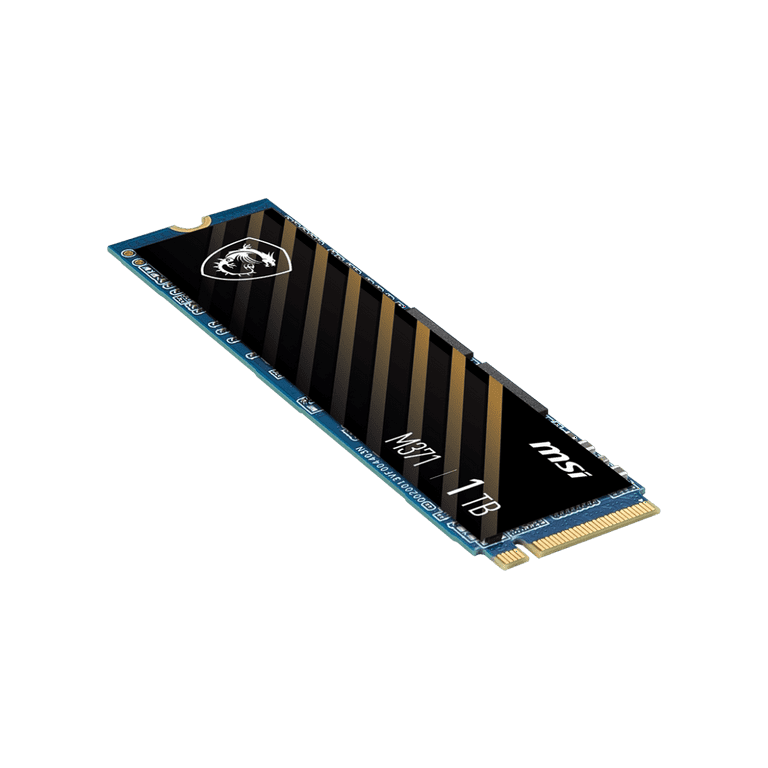 MSI SPATIUM M371 1TB M.2 2280 NVMe SSD, PCI-Express 3.0 x4, 3D