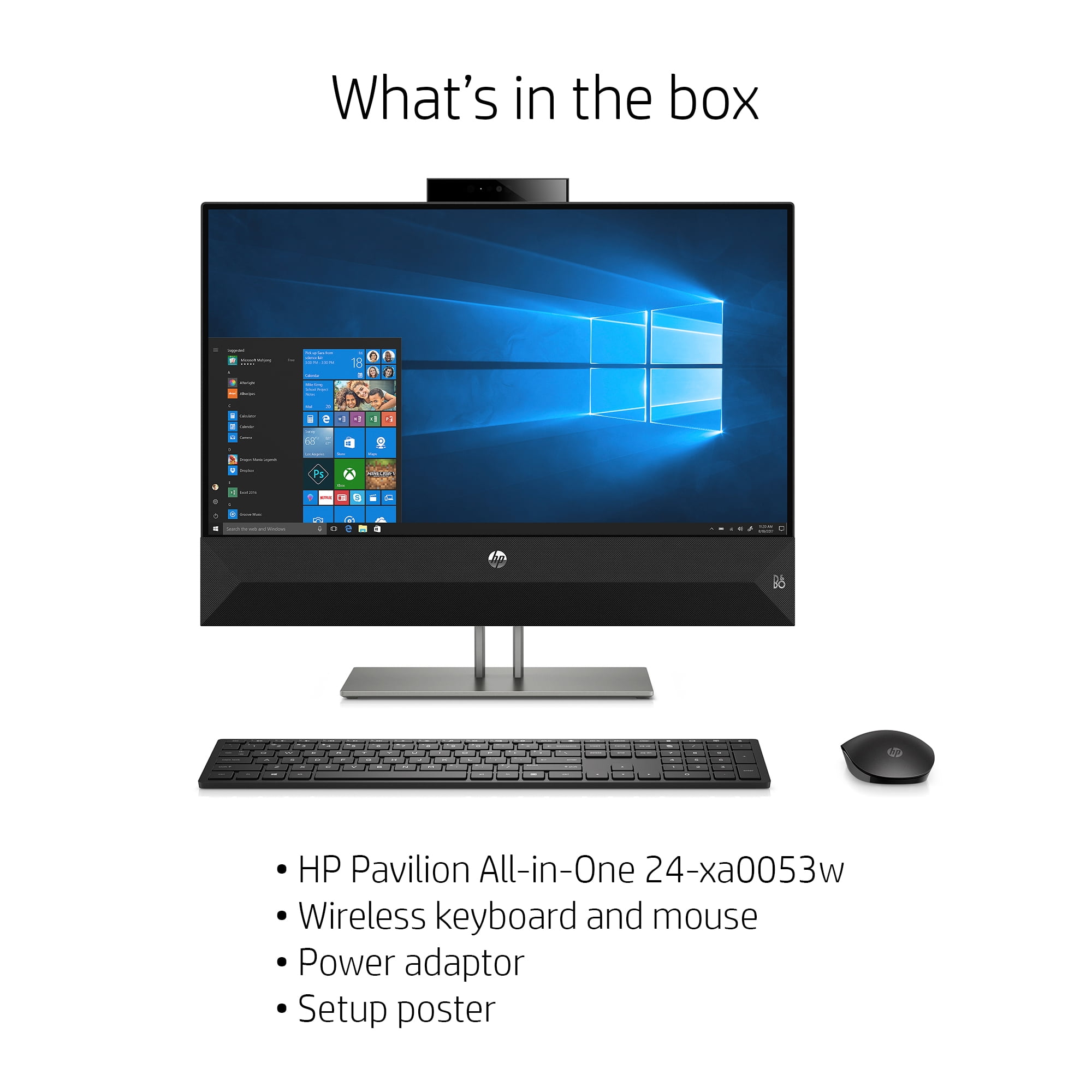 HP Pavilion 24 AIO PC, 23.8