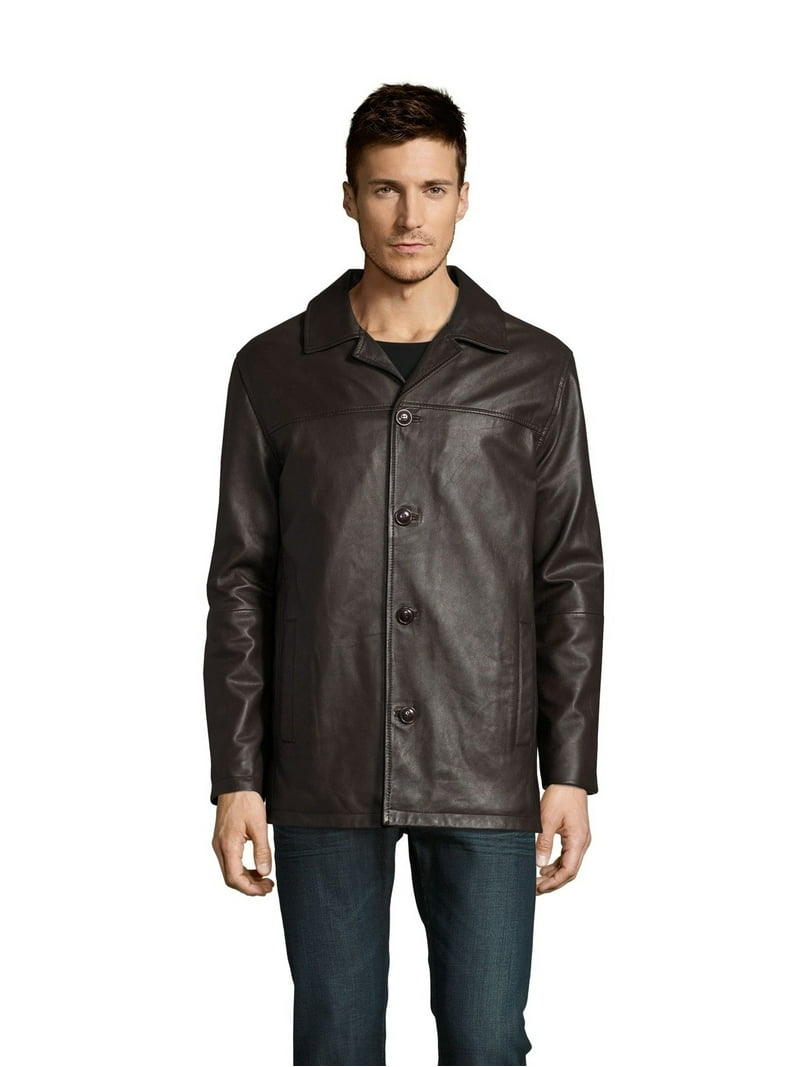Lamb Car Leather Coat - Walmart.com