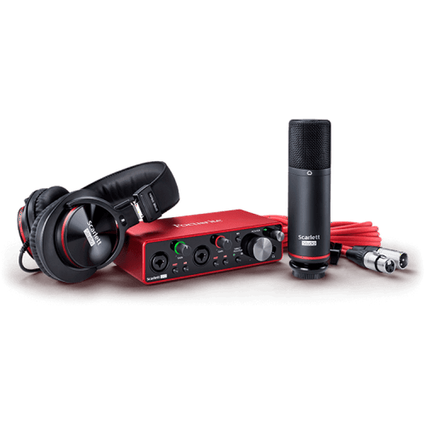 Focusrite Scarlett 2i2 Studio 3rd Gen Recording Package - Walmart.ca