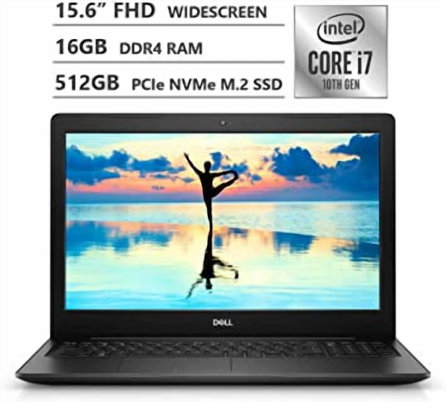 Dell Business Laptop Inspiron 15: Core i5-1035G1, 8GB RAM, 256GB