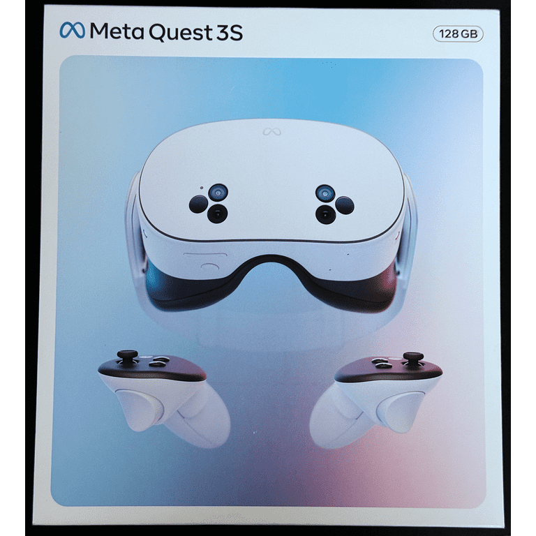 Oculus Quest 3S 128GB VR Headset, Touch Controllers, Carry Case