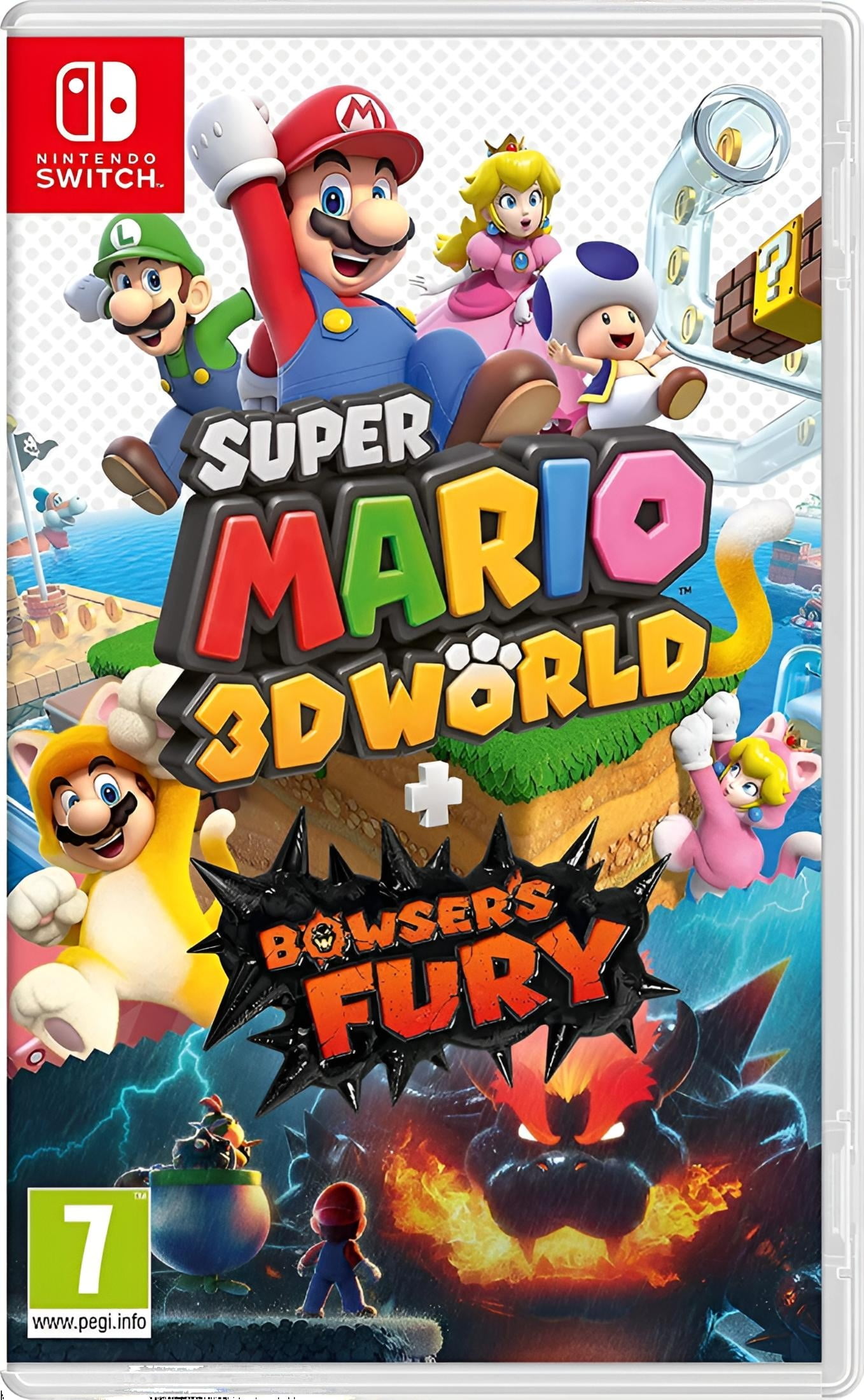Nintendo Switch Super Mario 3D World + Bowser's Fury - Luigi
