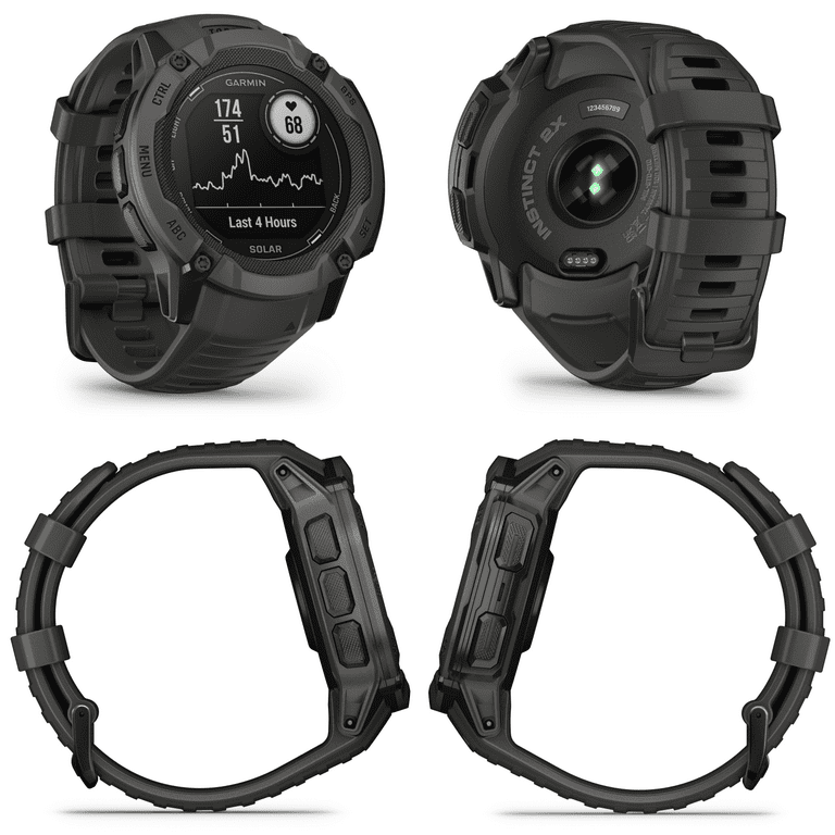 Garmin Instinct 2X Solar, Rugged Tactical Sport GPS Smartwatch