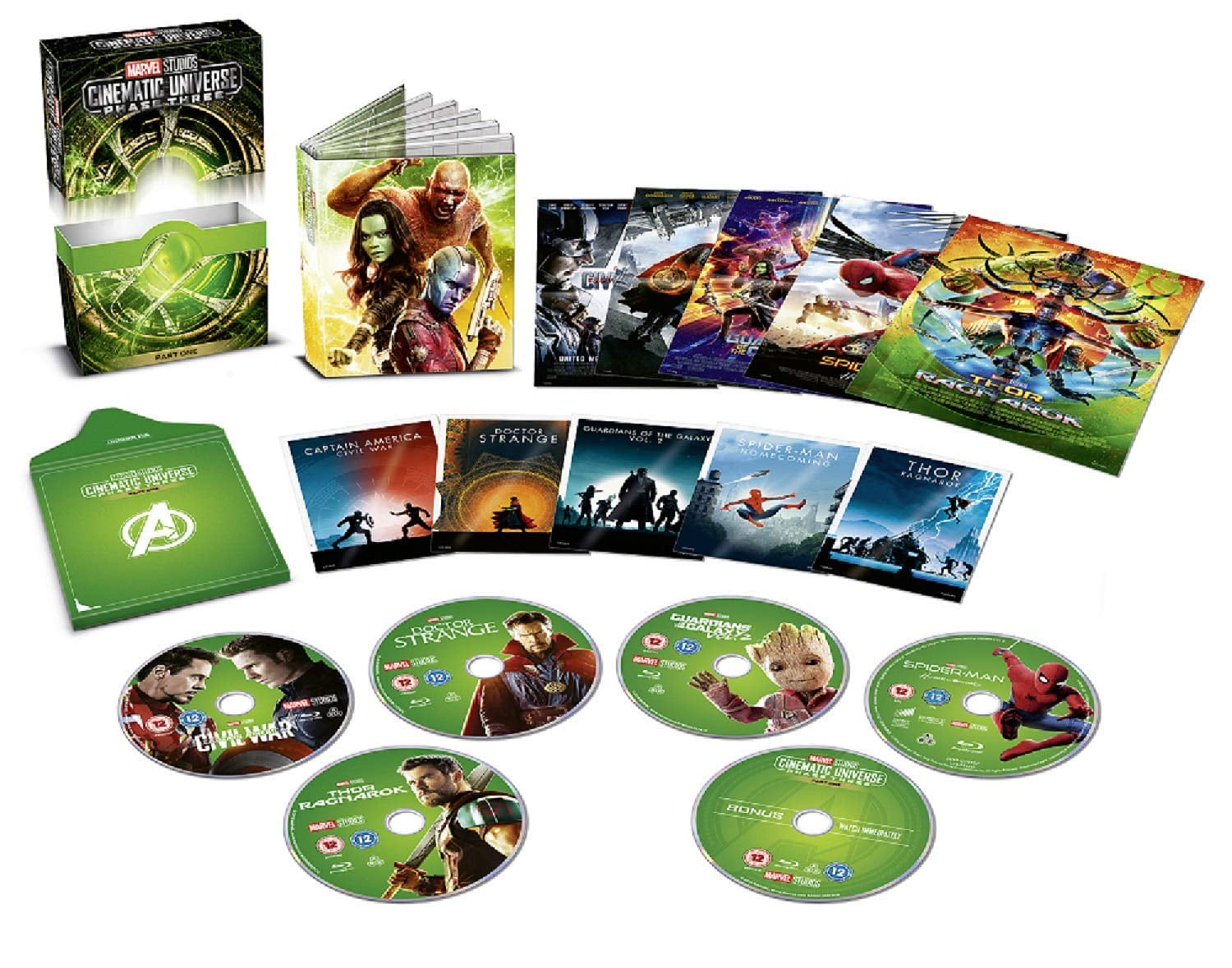 Marvel Studios Cinematic Collection Phase 3 (Blu-ray) - Walmart.com