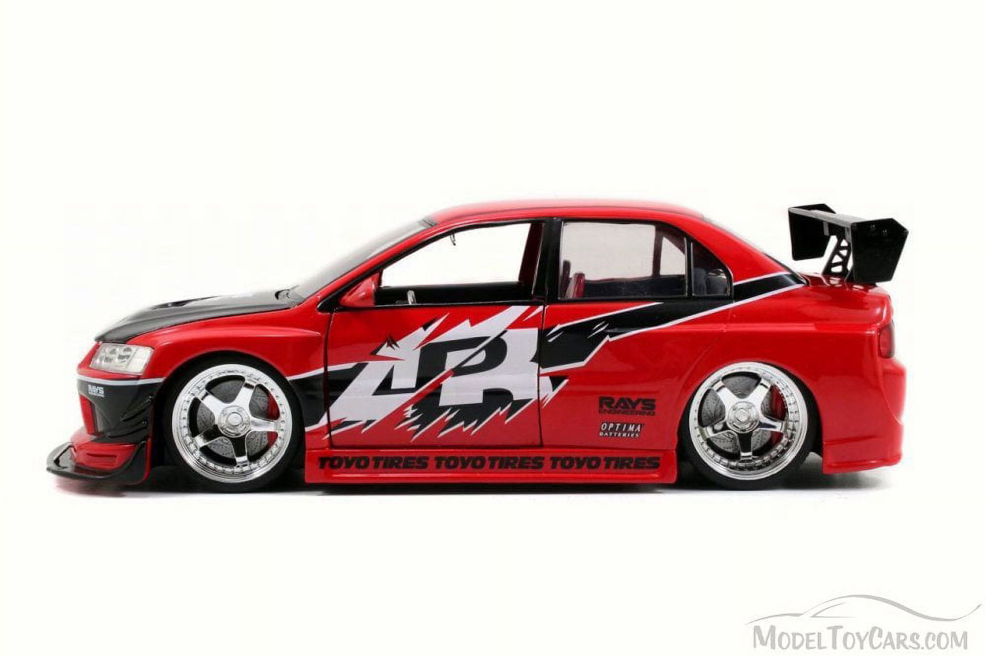 Sean's Mitsubishi Lancer Evolution VIII, Red with Black Hood