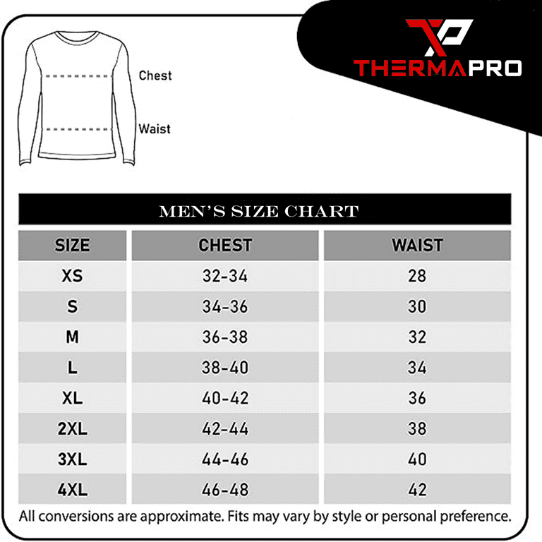 Therma Pro Thermal Shirt for Men Long Sleeve Thermal Compression