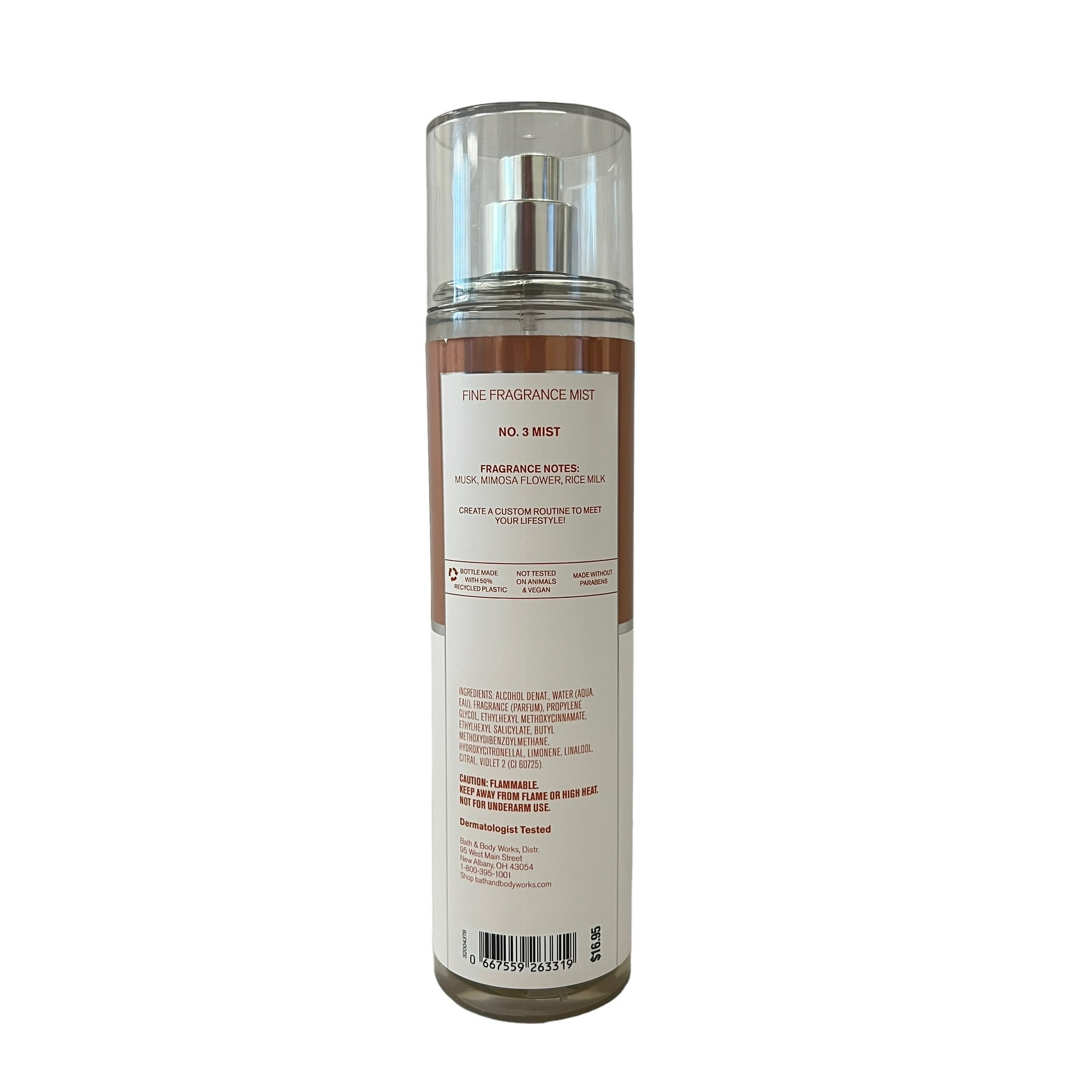 Bath & Body Works Musk No 3 Fine Fragrance Mist 8 fl oz - Walmart
