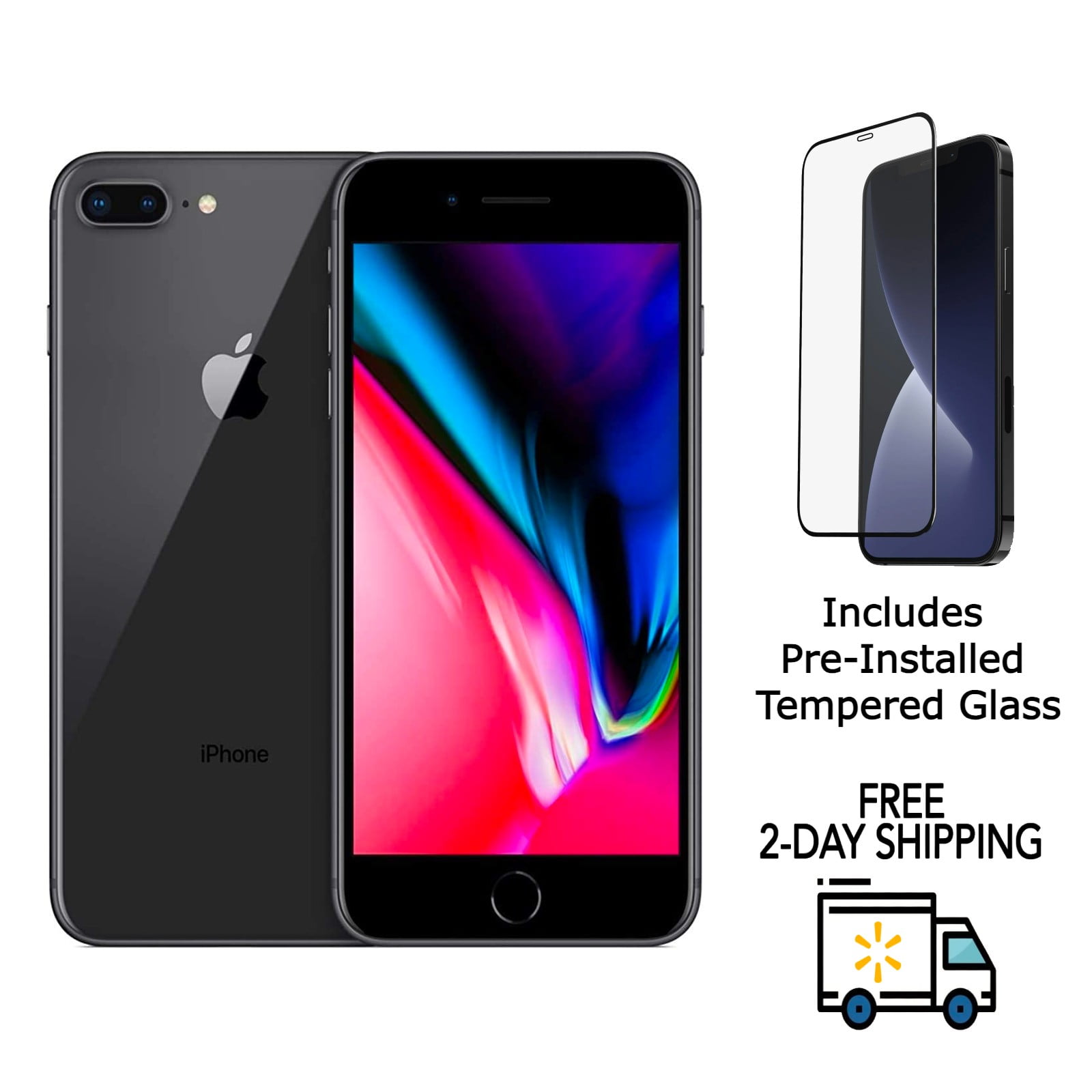 Restored Apple iPhone 8 - Carrier Unlocked - 64GB Space Gray